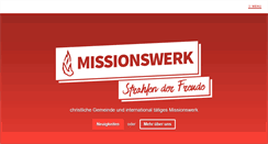 Desktop Screenshot of missionswerk-sdf.de